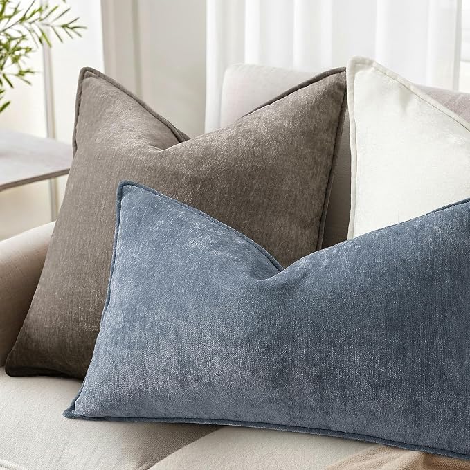 decorUhome Summer Couch Throw Pillow Covers 12x20 Set of 2, Decorative Soft - Image 4