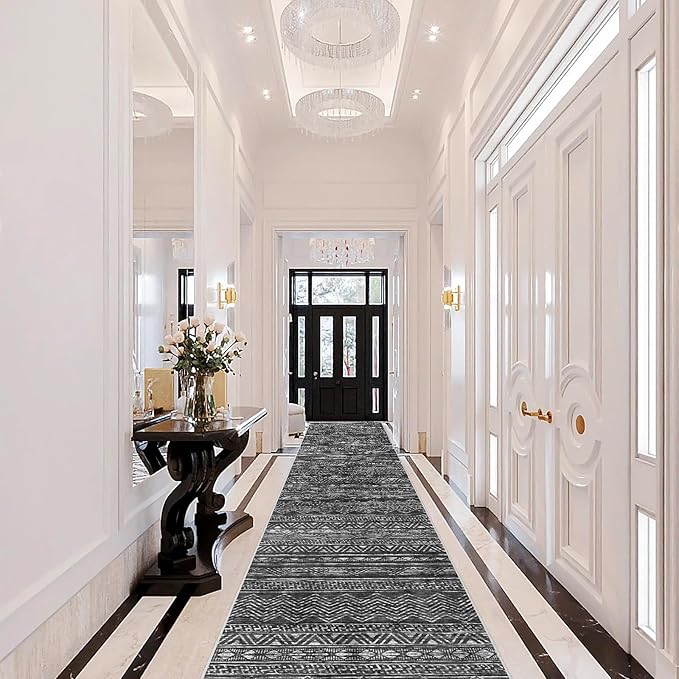 Moroccan Hallway Runner Rug 2'6''x16' by Ksrau