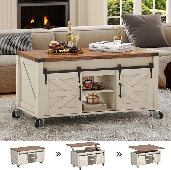 Turosur Lift Top Coffee Table by Turosur