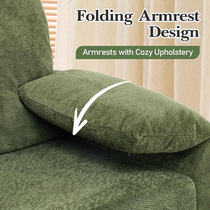 VINGLI Convertible Sofa Bed Couches - Image 5