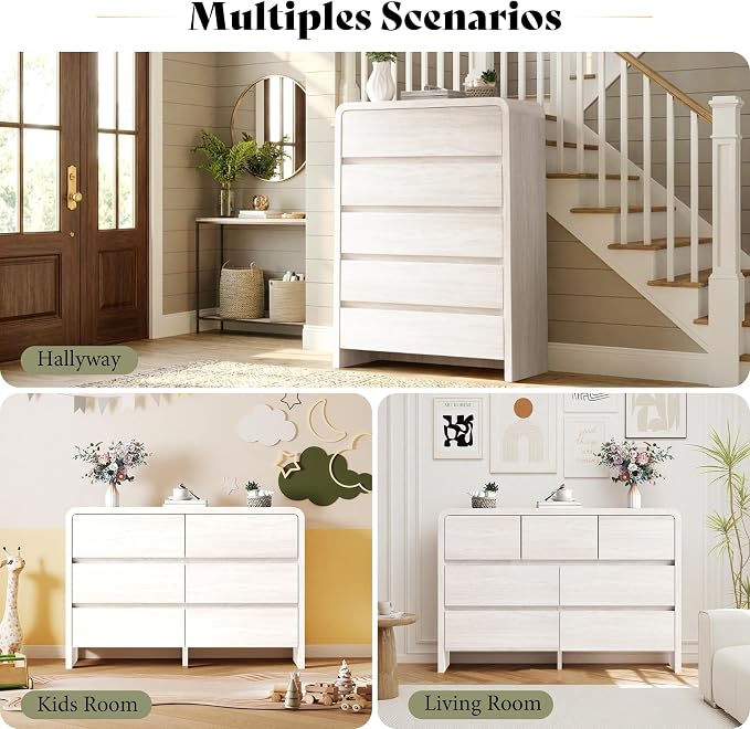 AMERLIFE Modern 3-Piece Bedroom Furniture Set - Image 7