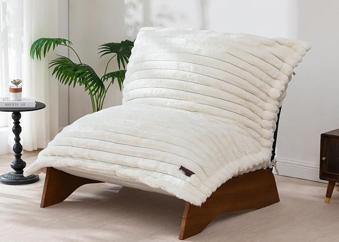 MAXYOYO Adjustable Living Room Chair, Convertible Bean Bag Chair & Recliner by MAXYOYO
