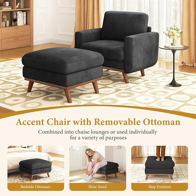 Vesgantti 38.5" Accent Chair - Image 7