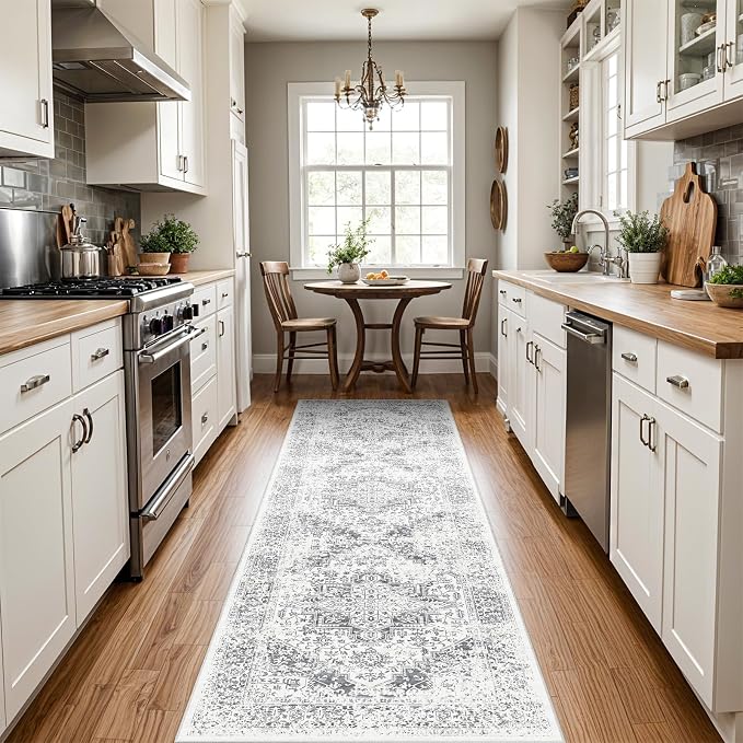 Washable 2'6''x8' Runner Rug - Image 2