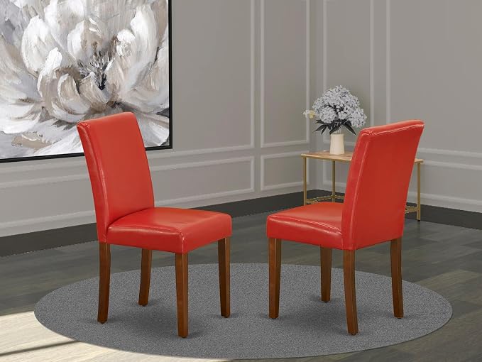 East West Furniture ABP3T72 Abbott Parsons Dining Chairs - Image 2