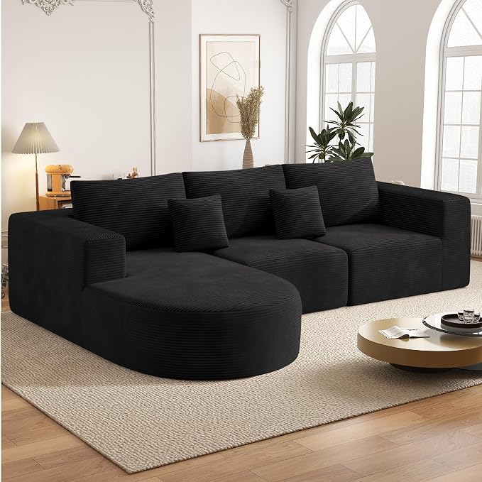 Boneless Couches for Living Room, Cloud Sectional Couch - Image 6