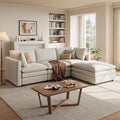 97" Modular Sectional Sofa, L Shaped Cloud Couches by TROMIRY