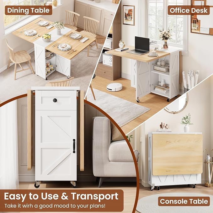 Space Saving Folding Dining Table - Image 7
