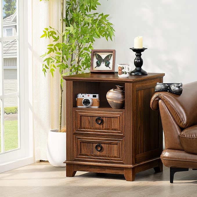 Joaxswe 18" Farmhouse Night Stands Set of 2 - Image 8