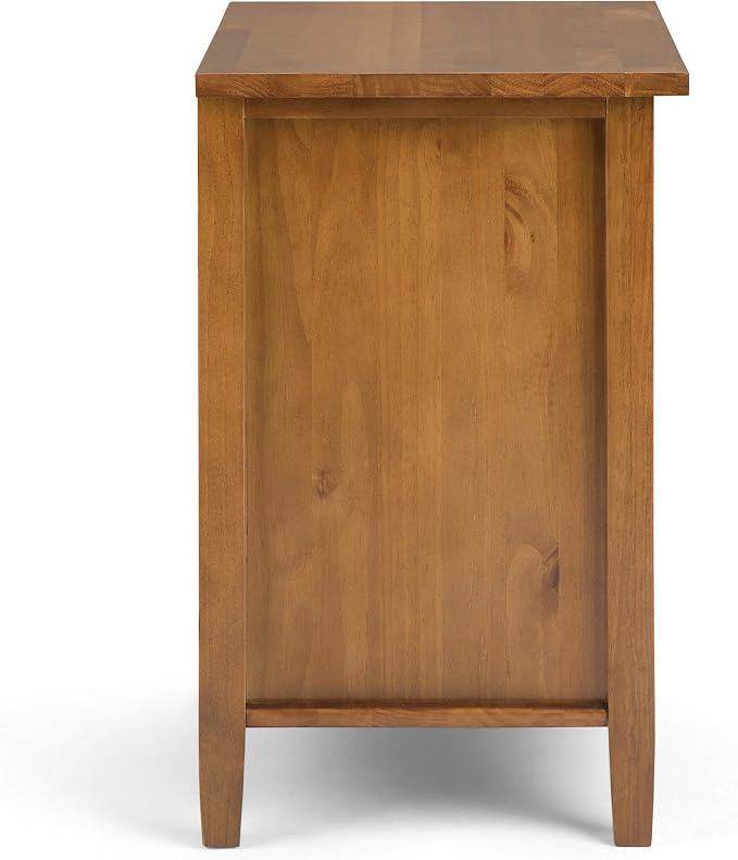 SIMPLIHOME Warm Shaker Bedside Table - Image 11