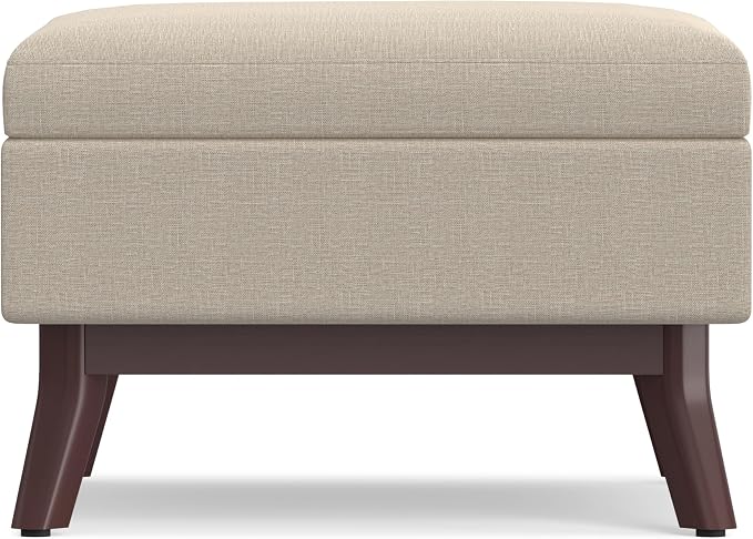 SIMPLIHOME Owen Coffee Table Storage Ottoman - Image 7