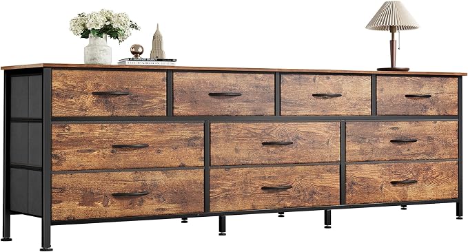 Huuger 63 Inch Dresser for Bedroom, Long Dresser by Huuger