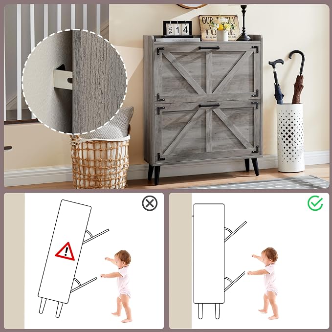 Barnyatoh Shoe Storage Cabinet - Image 7