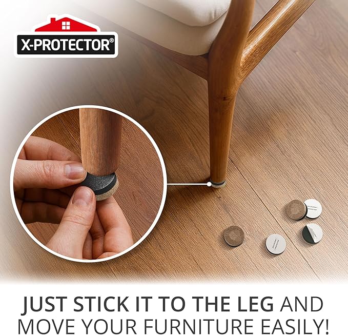 X-Protector Felt Furniture Sliders - Image 6