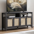 SICOTAS Rattan TV Stand for Television up to 65 Inch by SICOTAS