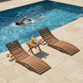Folding HDPE Pool Lounge Chairs Set of 2 by YourPerfectOutdoorEscape