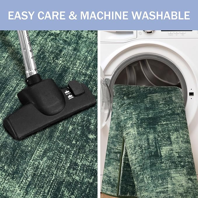 IOHOUZE Abstract Area Rug 4x6 Ft Washable Rugs - Image 3