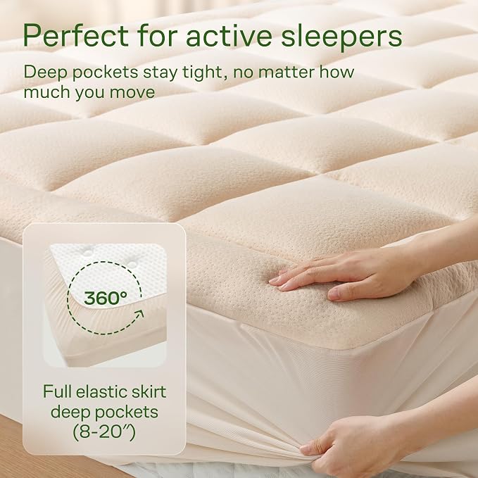 Niagara Sleep Solution Ultra Soft Queen Size Mattress Topper - Image 5