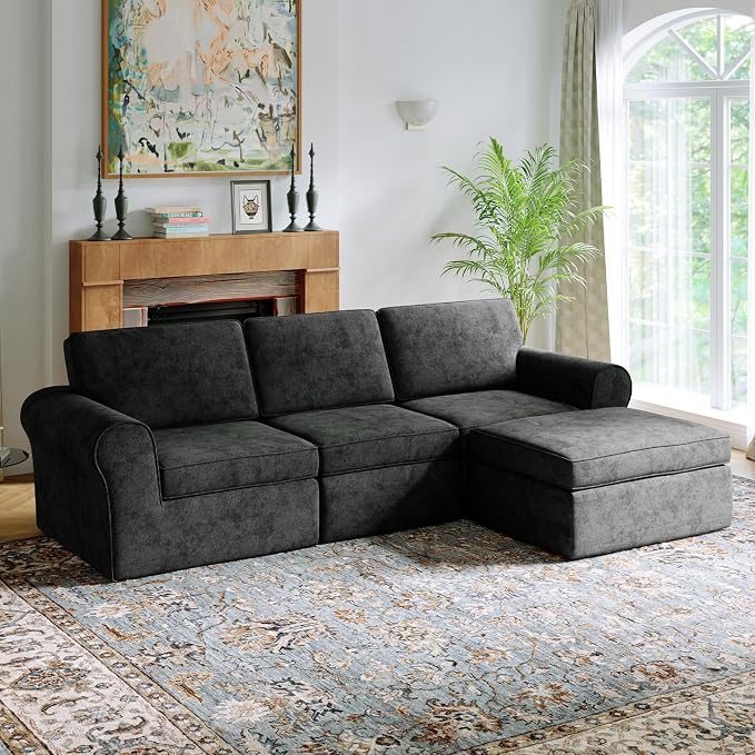 Novilla 108" Modular Sectional Sofa, Modular Sectional Couches by Novilla