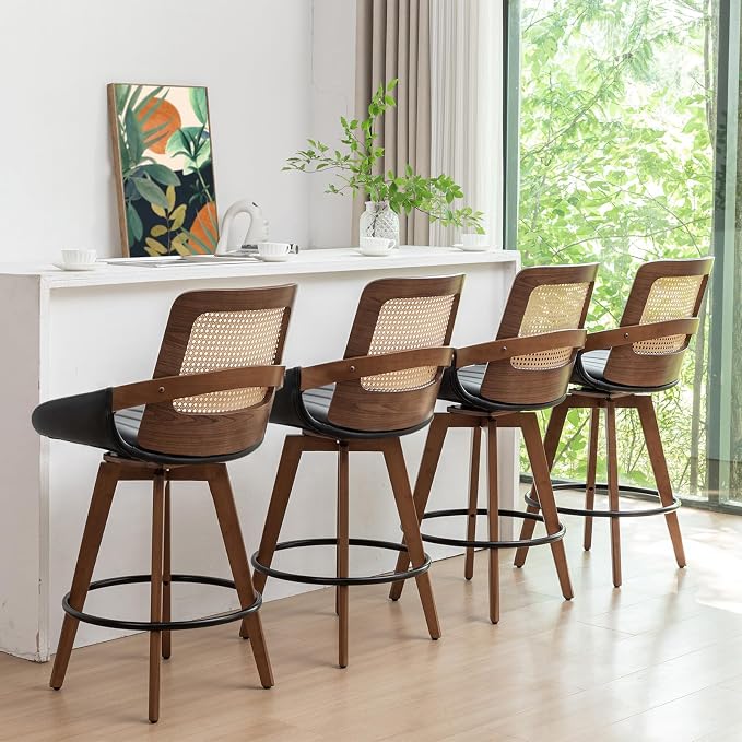 Set of 3 Counter Height Bar Stools - Image 6
