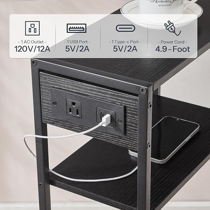 HOOBRO 15.7" Narrow Console Table - Image 6