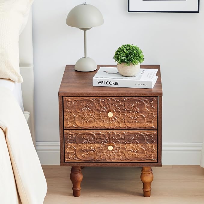Nightstand, Farmhouse Bedside Table - Image 5