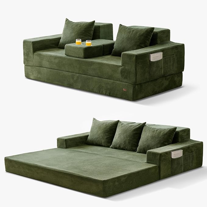 MAXYOYO Convertible Sofa Bed, Folding Sleeper Chair by MAXYOYO