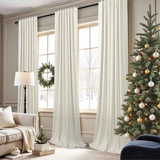 Pitalk Extra Wide Curtains 60 Inches Wide - Image 9