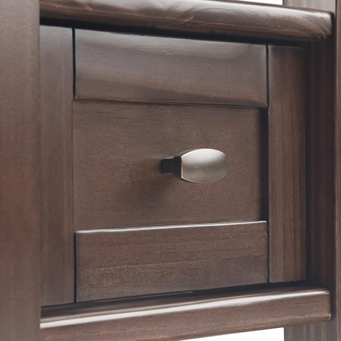 SIMPLIHOME Warm Shaker Solid Wood 14 inch Wide Transitional-Style Narrow Sides - Image 7