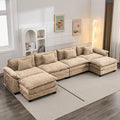 Oprisen 154" Modular Sectional Sofa, Comfy Cloud Couch Sectional Sofa by Oprisen