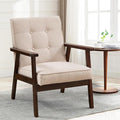 Bonzy Home Mid-Century Modern Accent Chair, Upholstered Fabric Armchair by BonzyHome