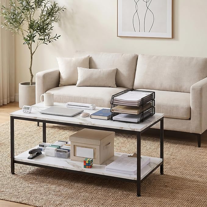 ZenStyle Industrial Coffee Table - Image 5