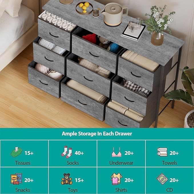 VASICAR Dresser for Bedroom - Image 5