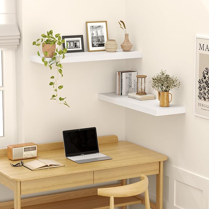 24 Inch Floating Shelves, 12 Inch Deep Floating Shelves - Image 6