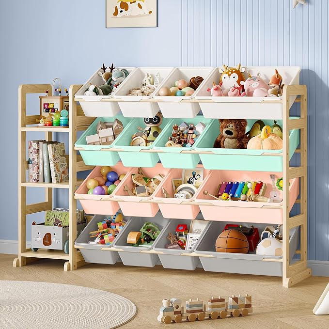 EXPERLAM Toy Storage Organizer, Toy Storage Shelf by EXPERLAM