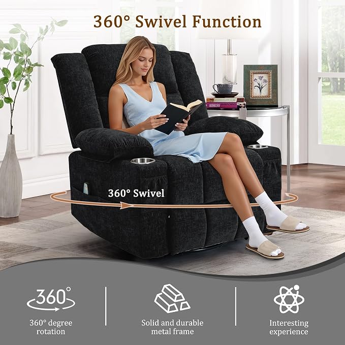 Korser Adult 360° Rotating Recliner - Image 3