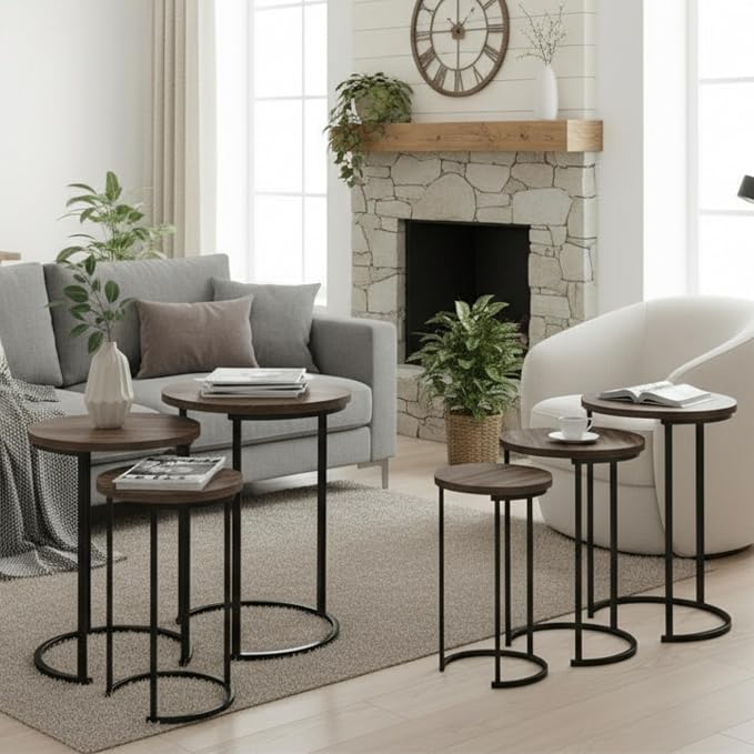Lavish Home Nesting Tables - Image 5