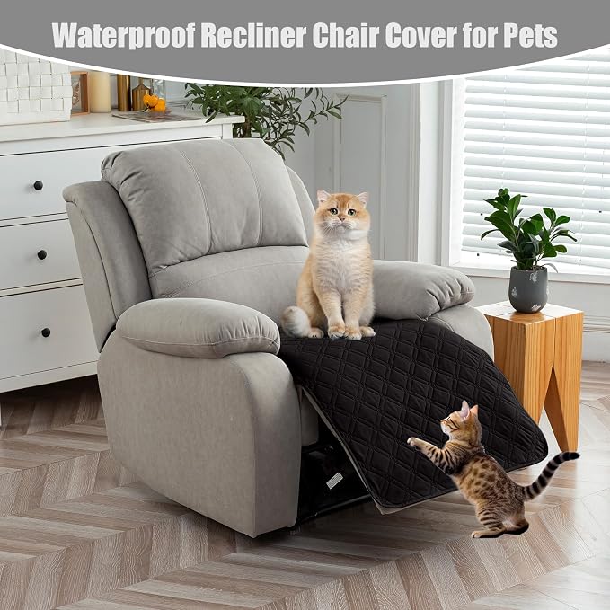 Genina Waterproof Recliner Chair Covers, Recliner Cover - Image 7