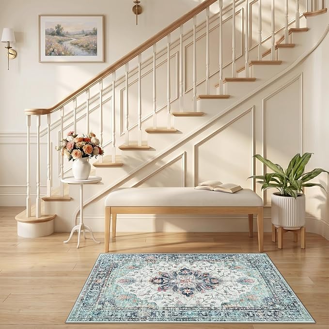 RELEANY Area Rugs 2'6"x4' Kitchen Rugs Entry Rug Small Rugs - Image 2