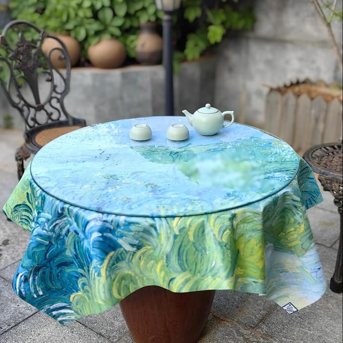 40" Round Tempered Glass Table Top - Image 7
