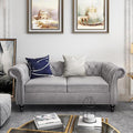 AVZEAR Chesterfield Loveseat, Modern Velvet Sofa Tufted Couch 2 Seater by AVZEAR