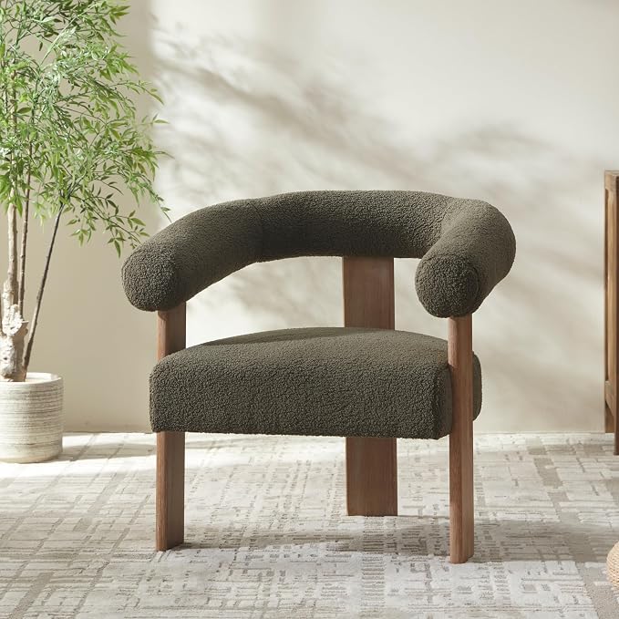 VKNOW Accent Chair Living Room Chair, Modern Upholstered Arm Chair by VKNOW