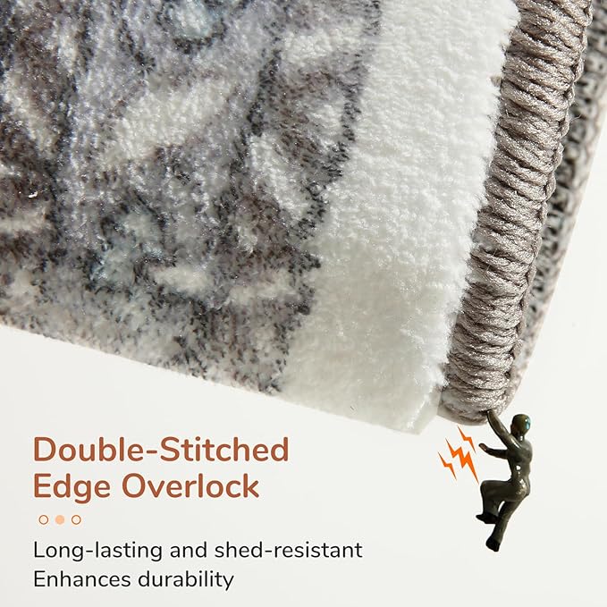 OPPODREAM Soft Area Rugs 3x5, Washable Rugs - Image 3