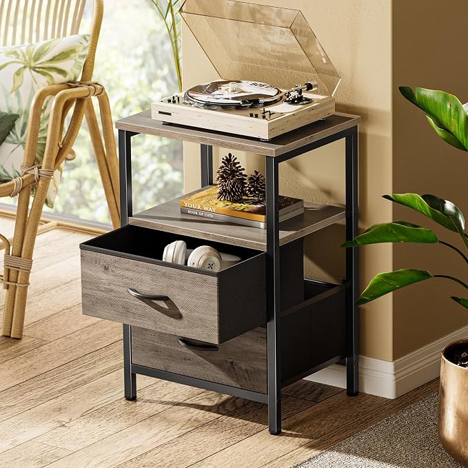Huuger Night Stand Set of 2, Nightstand - Image 2