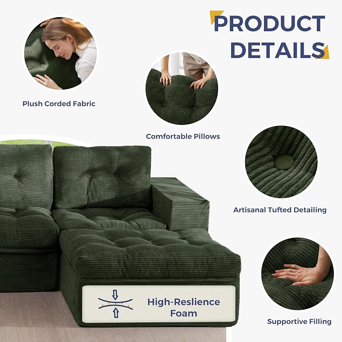 MAXYOYO Modular Sectional Sofa - Image 6