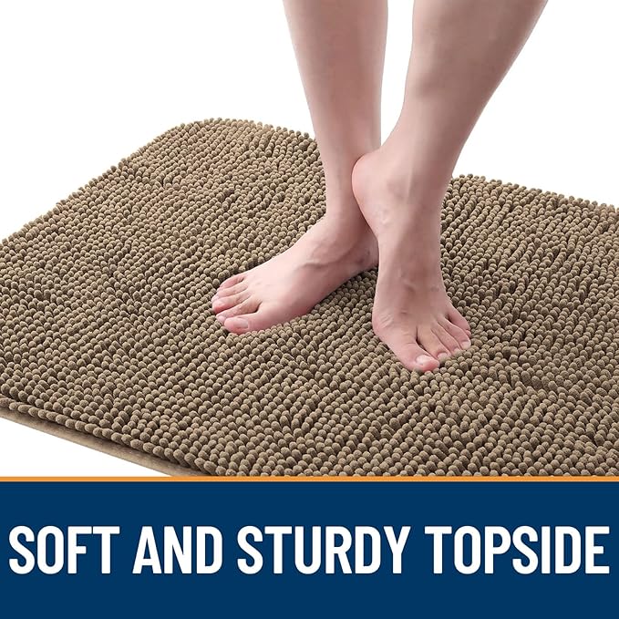OLANLY Dog Door Mat for Muddy Paws 30x20, Absorbs Moisture and Dirt, Absorbent - Image 4