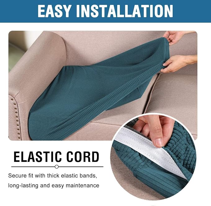 H.VERSAILTEX Super Stretch Individual Seat Cushion Covers - Image 5