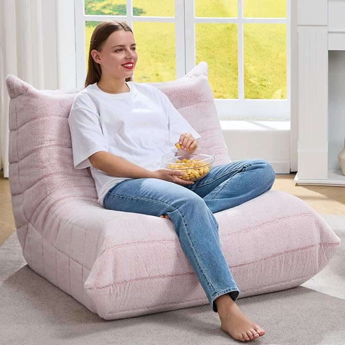 Bean Bag Chairs for Adults Giant Bean Bag Chair Memory Foam BeanBag Chair Bean - Image 3