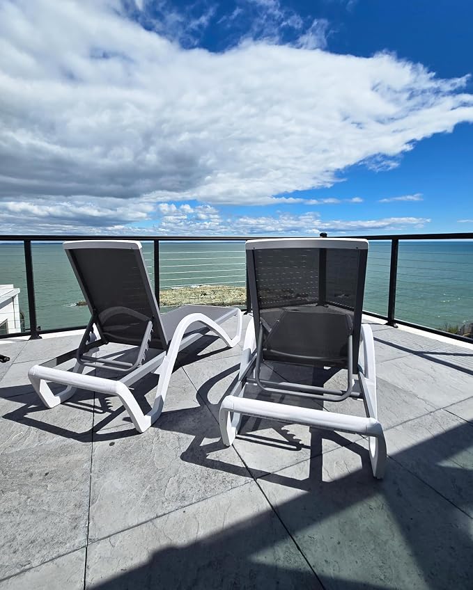 PURPLE LEAF Patio Chaise Lounge Chair - Image 2