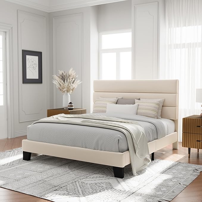Allewie Full Size Platform Bed Frame - Image 3